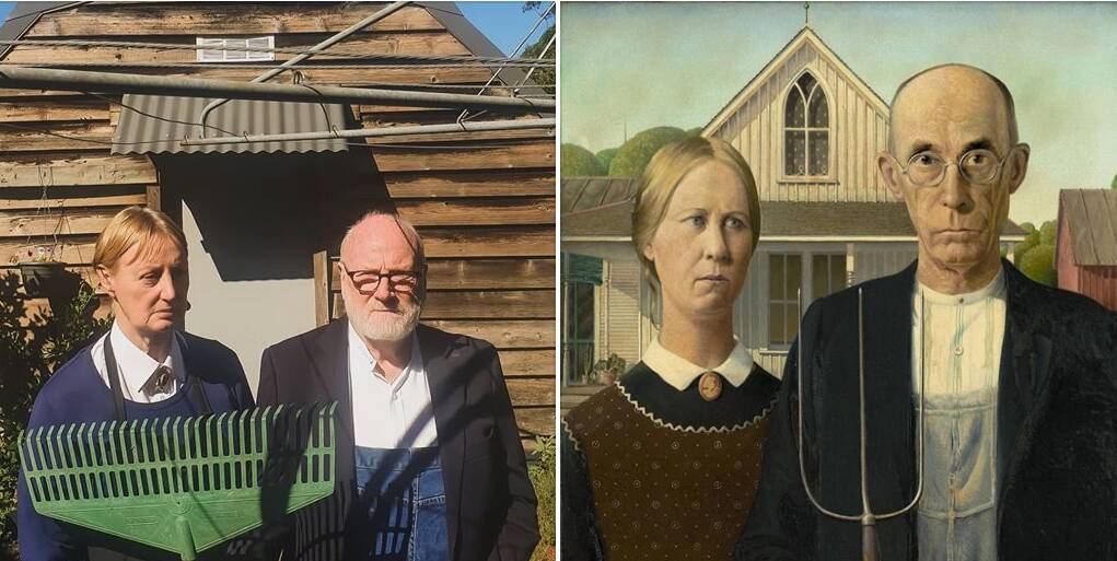 Episode 5: 'American Gothic' by Grant Wood (1930). Photo: Emma Briggs