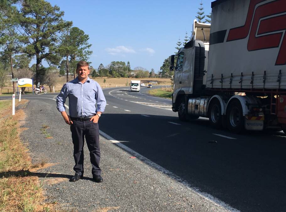 HIGHWAY: Scenic Rim MP Jon Krause says inclusion on the National Land Transport Network list will bring more improvements to the Mount Lindesay Highway and more jobs to Bromelton. 