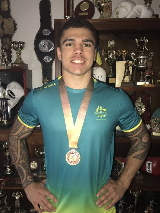 WINNER: Commonwealth Games medalist Clay Waterman did his country and his community proud. Photo: Supplied
