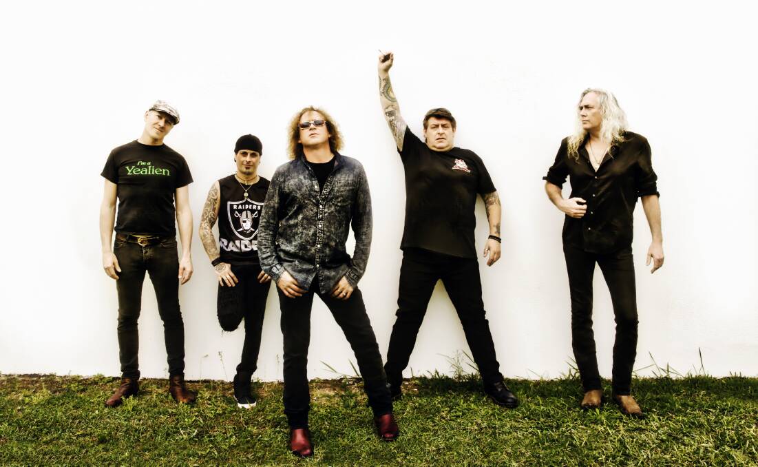 AUSSIE ROCK: The Screaming Jets and Boom Crash Opera are playing the Gold Coast next Friday.