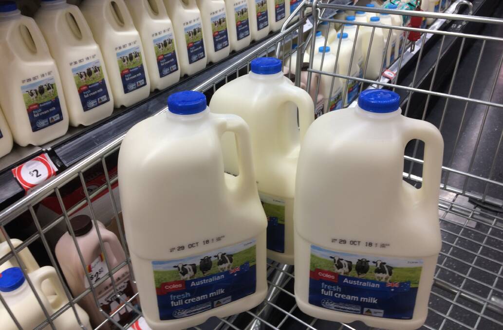 DROUGHT: Coles has discontinued its 10c levy on home brand milk products.