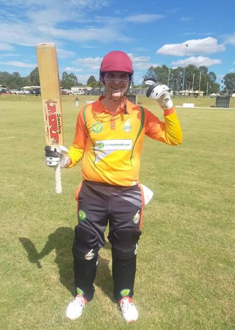 Lance Newman from the Bucheurs was able to make 50, his runs were crucial in his team reaching 126 from their allotted overs.