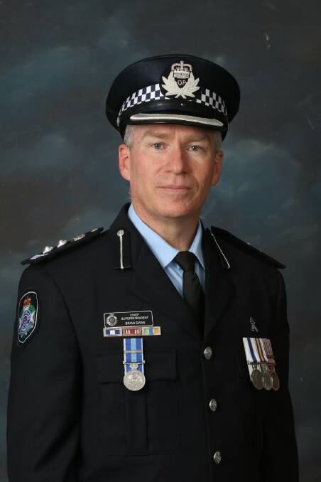 PROMOTED: Newly appointed Assistant Commissioner Brian Swan is currently Chief Superintendent for the Logan District.