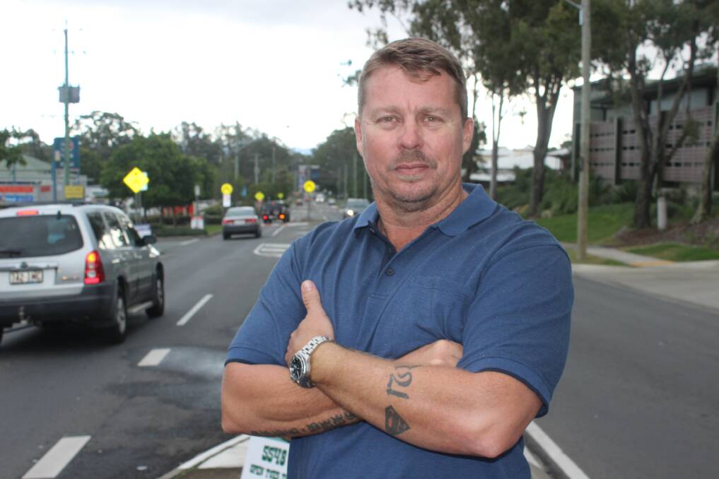 Up for the challenge: Jimboomba businessman Scott Bannan will run for the state seat of Logan promising to fight for a major upgrade to the Mount Lindesay Highway if elected. Photo: Joshua Paterson.