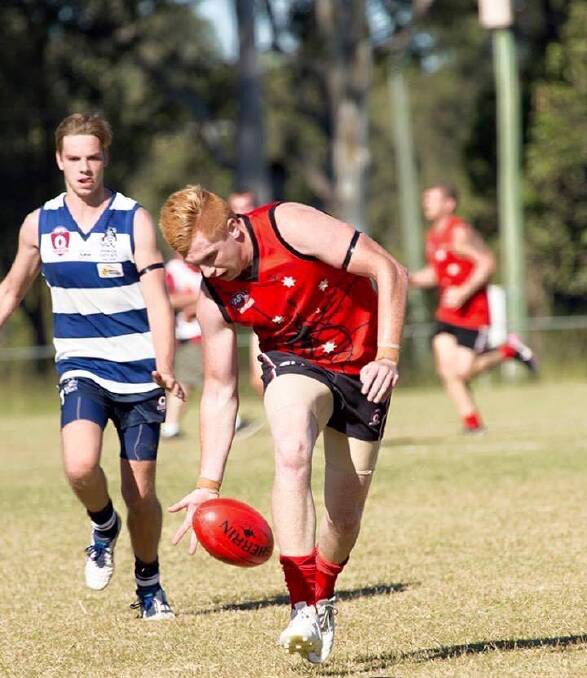 Tim Martin kicked a career best seven goals in one game for Jimboomba last year and will add depth to the goal kicking stocks of the Park Ridge Pirates.