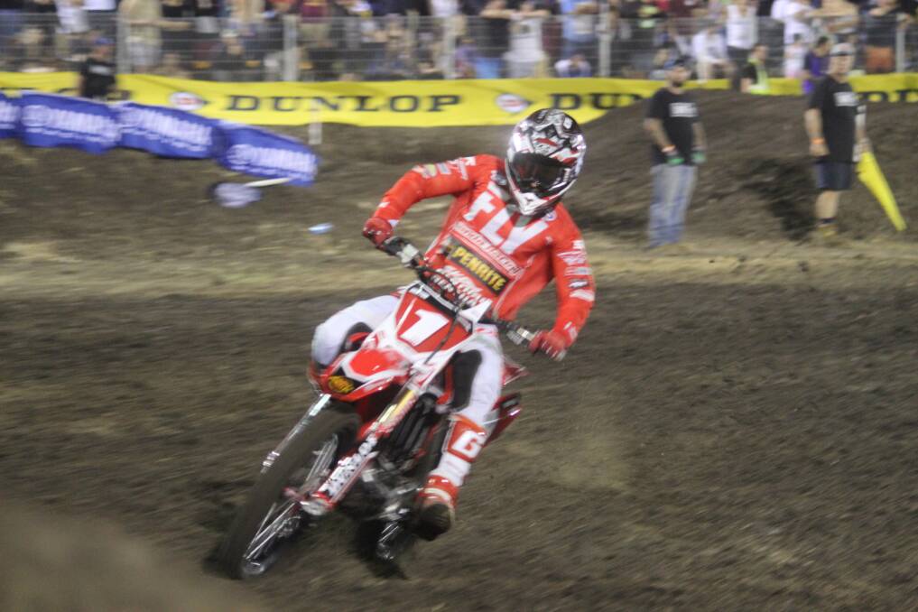 American rider Justin Brayton on his way to victory on September 23.