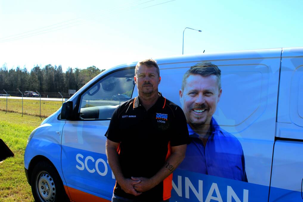 Candidate: Pauline Hanson's One Nation candidate for the seat of Logan, Scott Bannan. Photo: Joshua Paterson