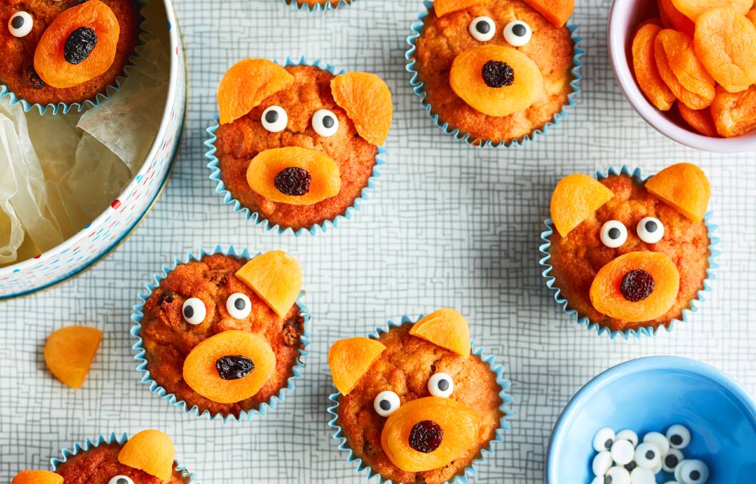 Bear brunch muffins. Picture: Supplied