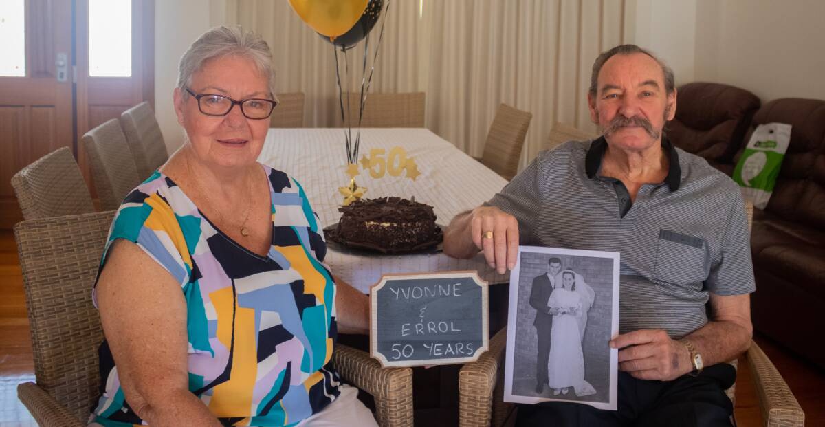 CELEBRATIONS: Yvonne and Errol Trapnell of North Maclean celebrate their 50th anniversary on Sunday.