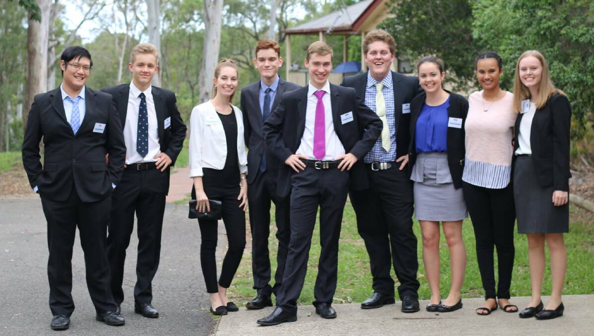 MEMBERS: The youth department members of the 2017 YMCA Queensland Youth Parliament. Photo: Supplied