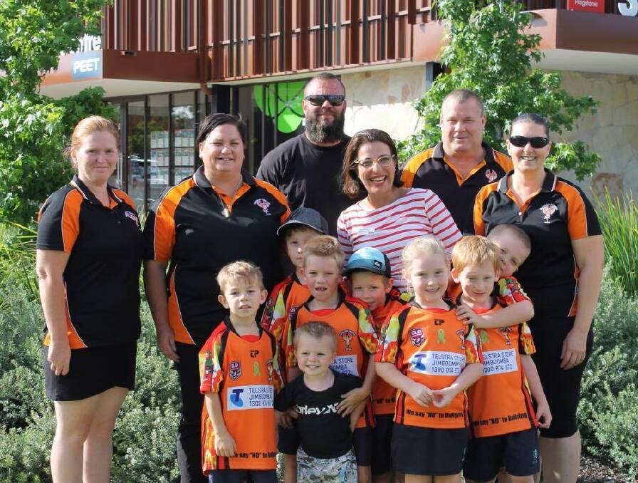 COMMITMENT: Charis Mullen commits $150,000 to the Flagstone Phoenix Brothers Rugby League Club. Photo: Supplied