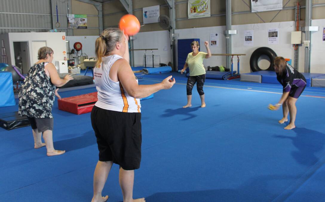 GAMES: Throwing games help with co-ordination. Photo: Cheryl Goodenough