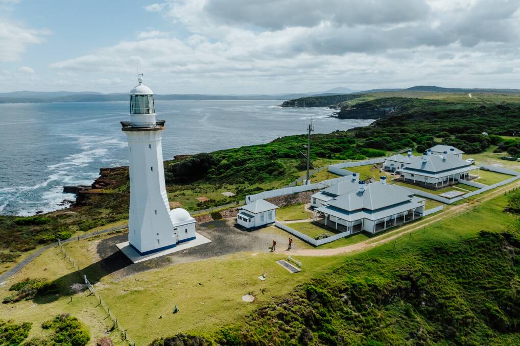 The Green Cape Lighthouse along the Light to Light walk. Picture: Daniel Parsons