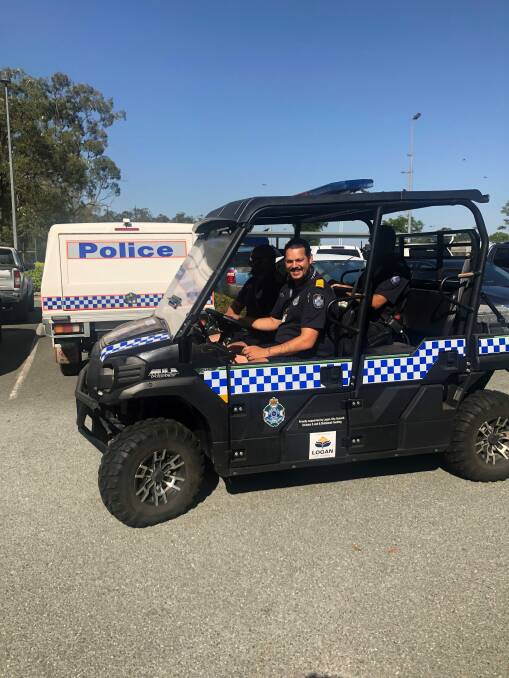 UTV: Logan police have been trained in how to drive utility task vehicles. Photo: Queensland Police Services 