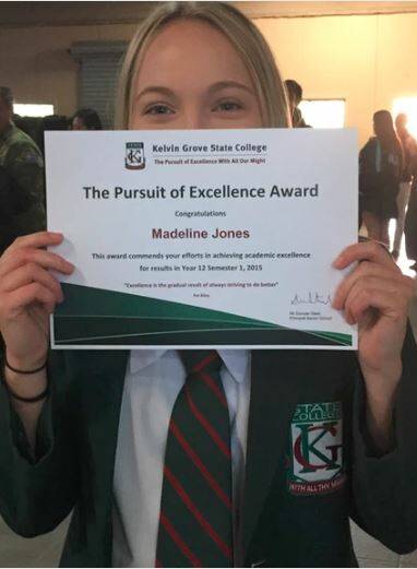 Maddy Jones is remembered as beautiful, independent, funny and a high achiever. Photo: Supplied