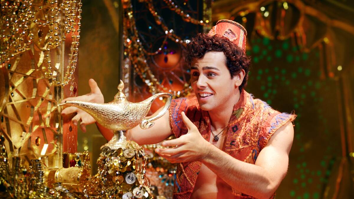WISH: Aladdin is the next major musical to hit the QPAC stage from February. Photo by Deen van Meer.