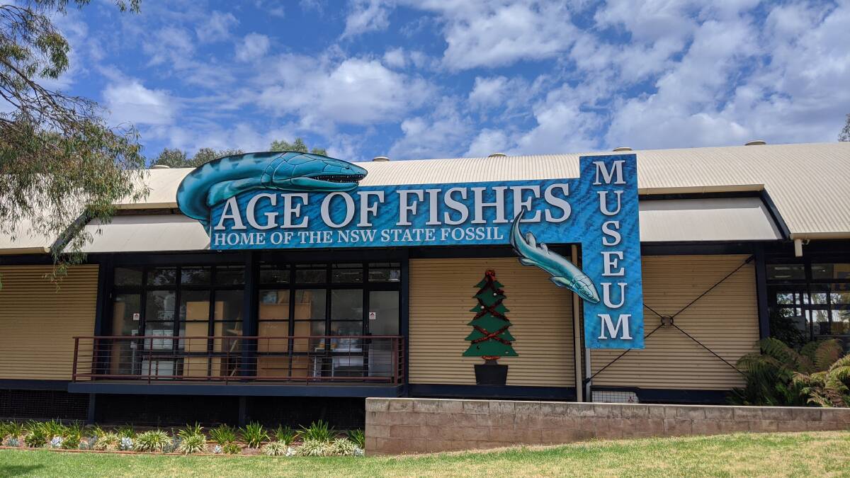 The most important Canowindra fossils are on display at Age of Fishes Museum in town. Picture: Laura Corrigan.