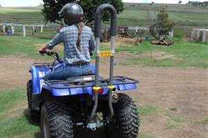 TOLL: Quad bikes are widely used on farms and have had a heavy toll on children.