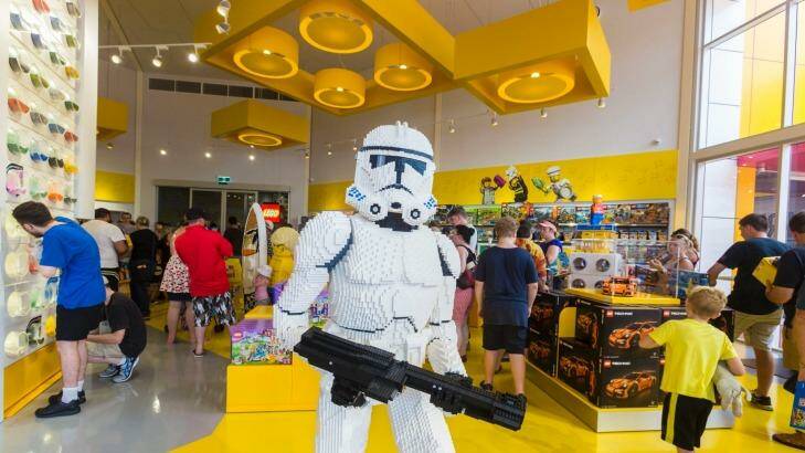Big crowd builds for Australia-first Lego Store at | Times | Jimboomba, QLD