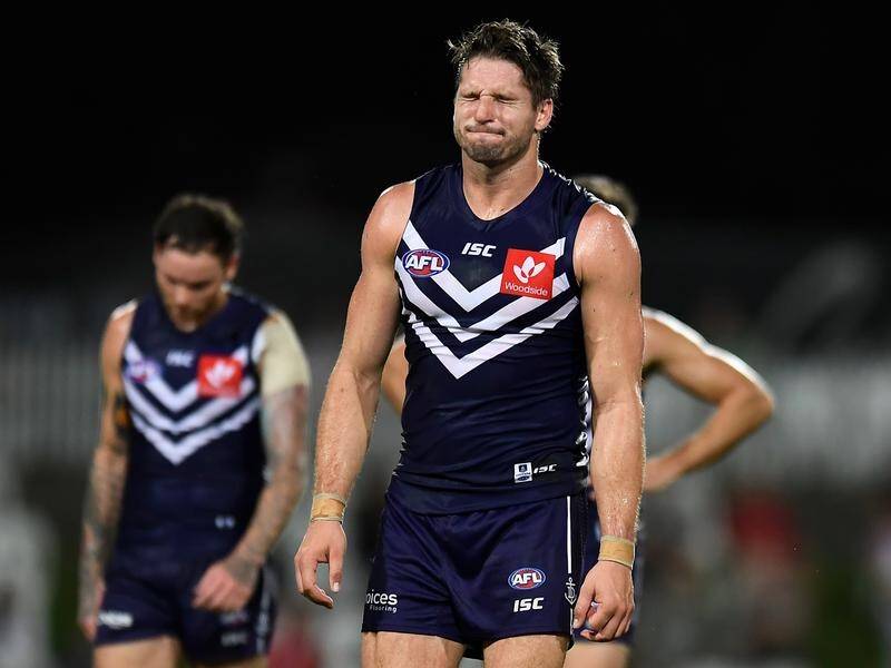 Fremantle are reportedly willing to put Jesse Hogan on the AFL trade table for the right price.