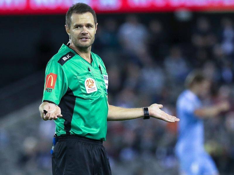 Australian referee Chris Beath was in charge of the Asian Champions League semi-final in Riyadh.