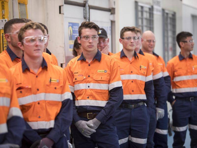 A huge drop in the apprenticeships advertised is bad news for young Australians and the workforce.