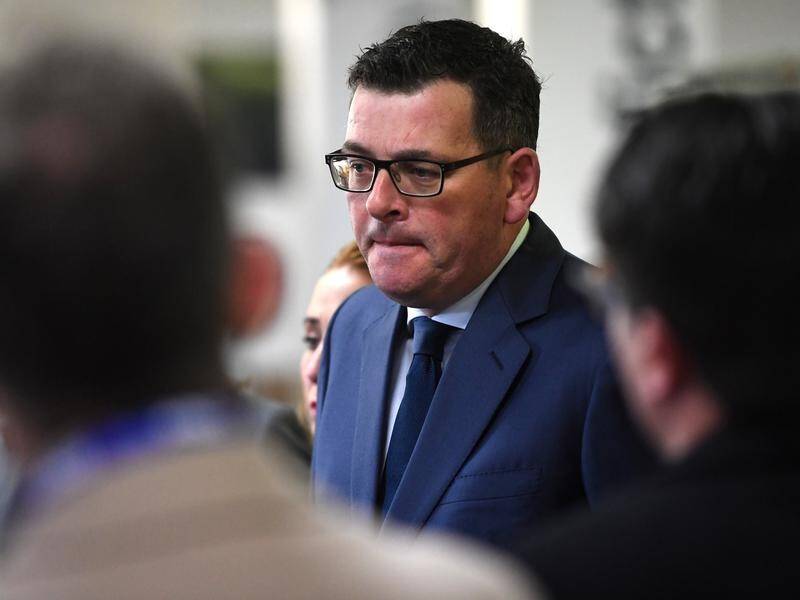 Victorian Premier Daniel Andrews says the government will try to block pension rises for former MPs.