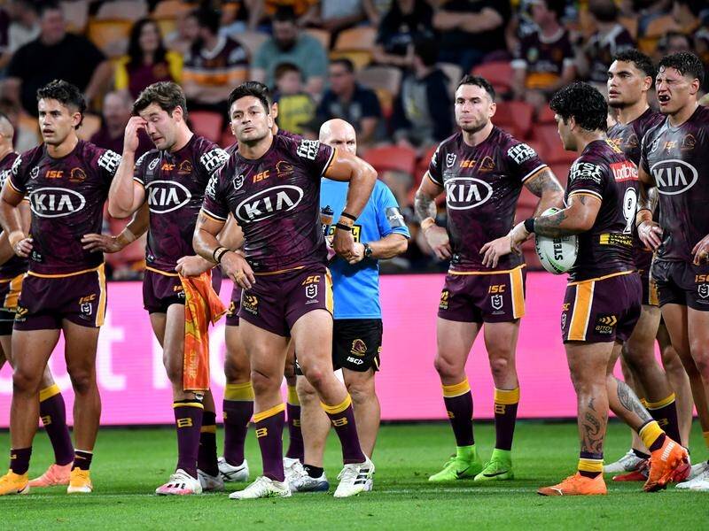 Brisbane have been consigned to the first NRL wooden spoon in their history.