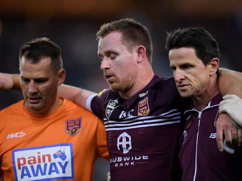 Cowboys star Michael Morgan is still recovering from concussions suffered in the State of Origin.