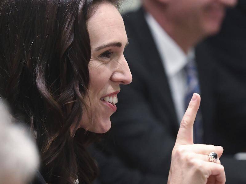 New Zealand Prime Minister Jacinda Ardern has been vaccinated against COVID-19. (file photo)