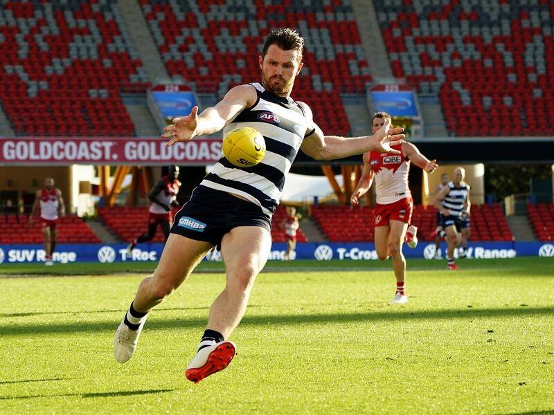 Patrick Dangerfield's eight selection in the AFL's All-Australian team has come wit the captaincy.