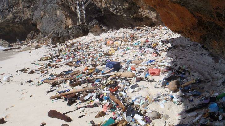 The research found the coast closest to urban areas have the most plastic waste. Photo: CSIRO