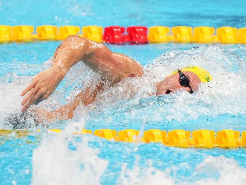 Kyle Chalmers has claimed the silver medal in an epic men's 100m freestyle in Tokyo.