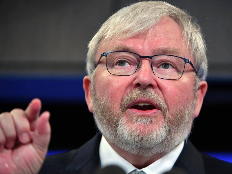 Pfizer has disputed reports former PM Kevin Rudd played a role in fast-tracking vaccine shipments.