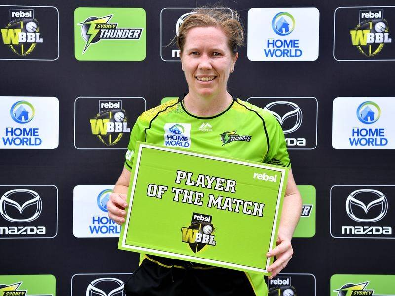 Alex Blackwell is unsure if this year's WBBL will be the last she plays in.