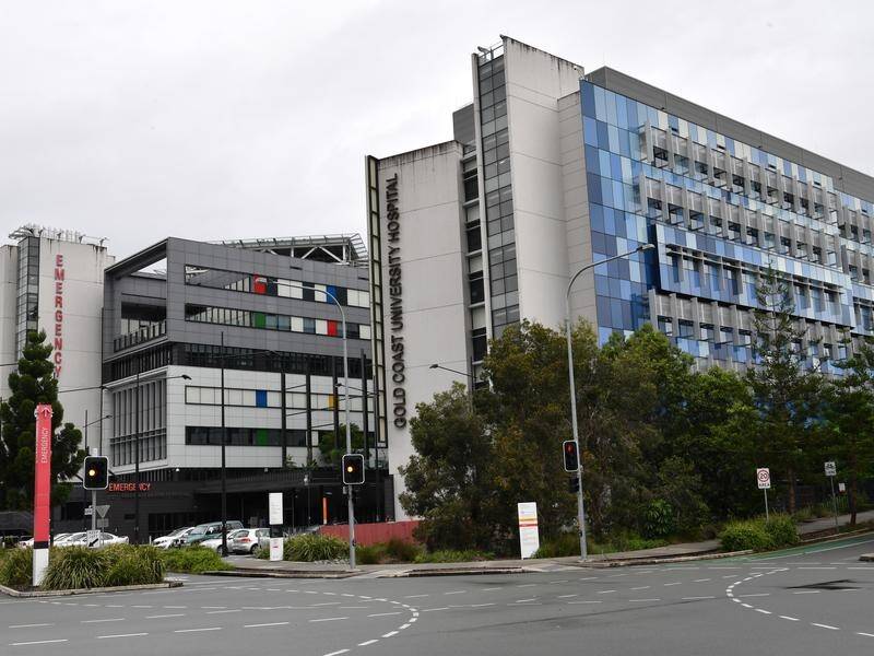 Gold Coast Hospital was the scene of a "minor disturbance" with no public health breach, police say.