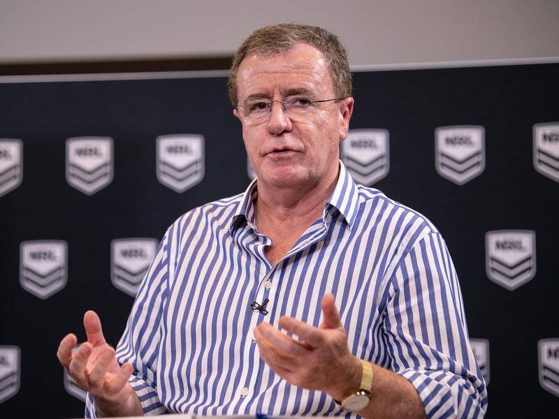 Graham Annesley says the NRL is getting closer to testing forward-pass technology.