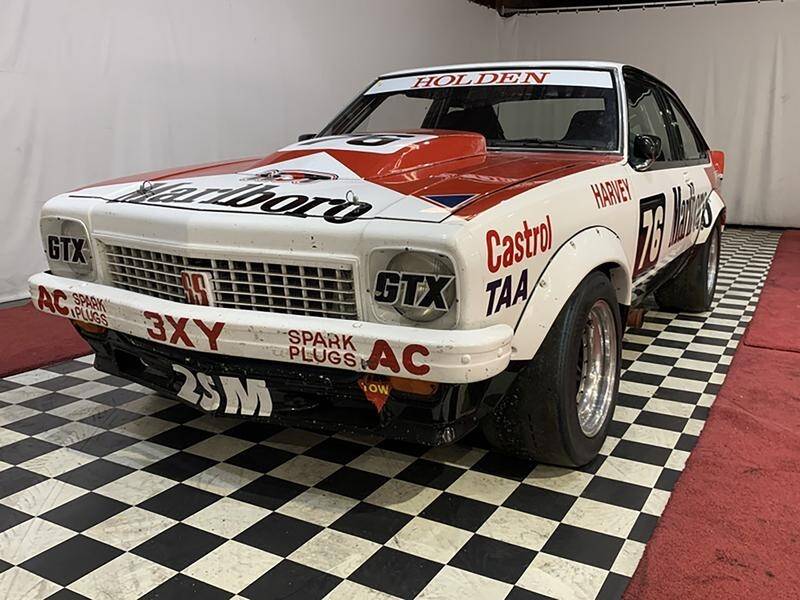 Race car driver John Harvey's iconic Holden LX Torana could fetch more than $1 million at auction.
