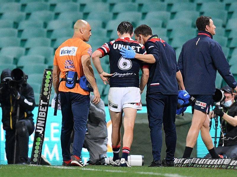Sydney Roosters playmaker Luke Keary is out of hospital after he was injured against Melbourne.