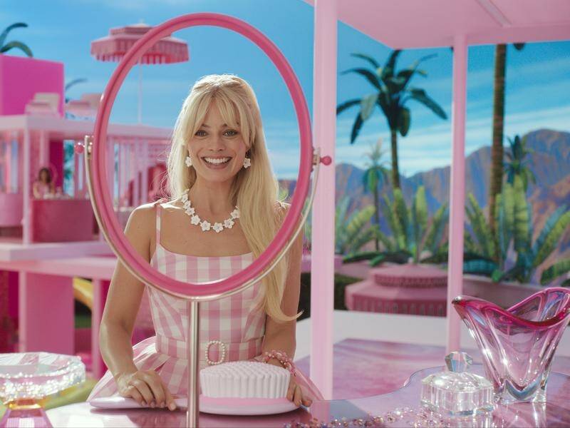 Barbie, starring Margot Robbie, has broken several box office records worldwide. (AP PHOTO)
