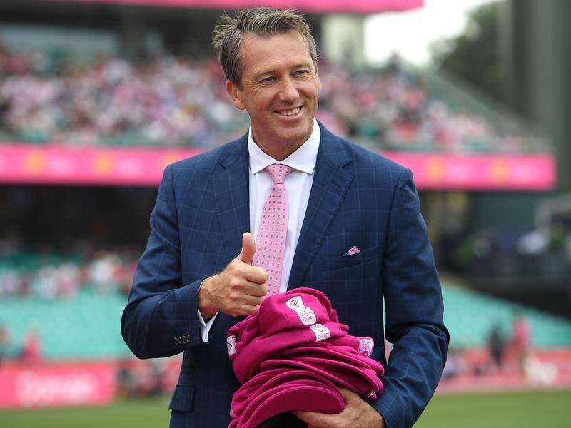 Glenn McGrath has tested positive for COVID-19 just days out from the start of the SCG's Pink Test.