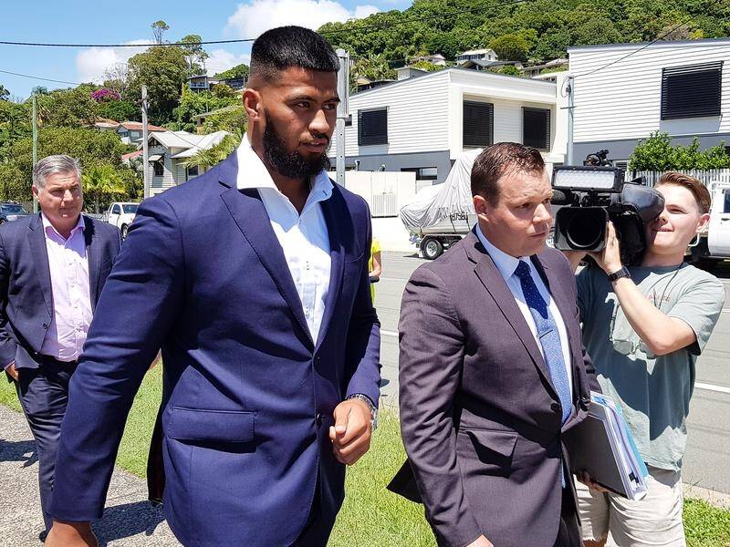 Brisbane NRL prop Payne Haas has apologised to police for an incident that landed him in court.