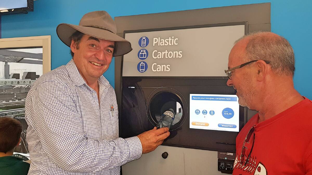 Look who’s swapping cash for containers at Crestmead