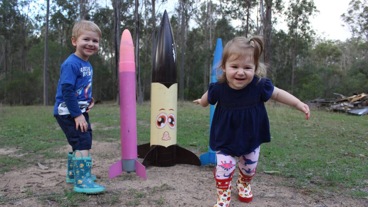 Rocket dad and family prepare for blast off