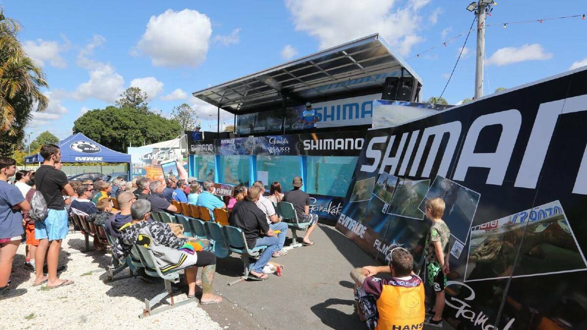 SIMPLE LIFE: Expo goers can visit the Shimano fishing tank. Photo: Supplied.