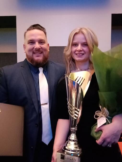 WIN: Jason and Natasha Roebig's Bee All Natural and Organic won the best new business category. Photo: Lisa Simmons