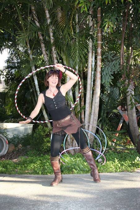 WORKSHOPS: Join a hooping workshop with Gypsy Deb at the Get Active Logan Expo. Photo: Get Active Logan