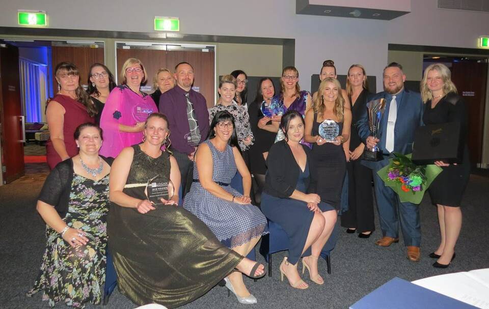 WINNERS: Logan Country winners at the Logan Business Distinction Awards on Friday night. Photo: Logan Country Chamber of Commerce.