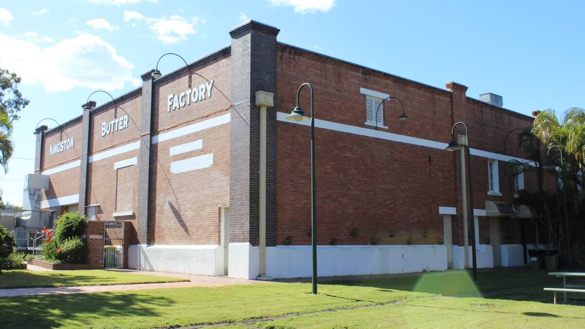 SMART ARTS: Historic Kingston Butter Factory.
