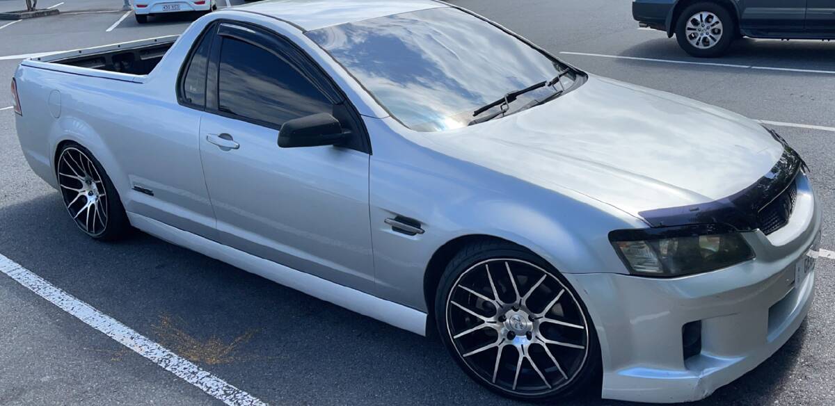 SEARCH: Police are still after a silver Holden Commodore SS utility bearing Queensland registration GEEES.